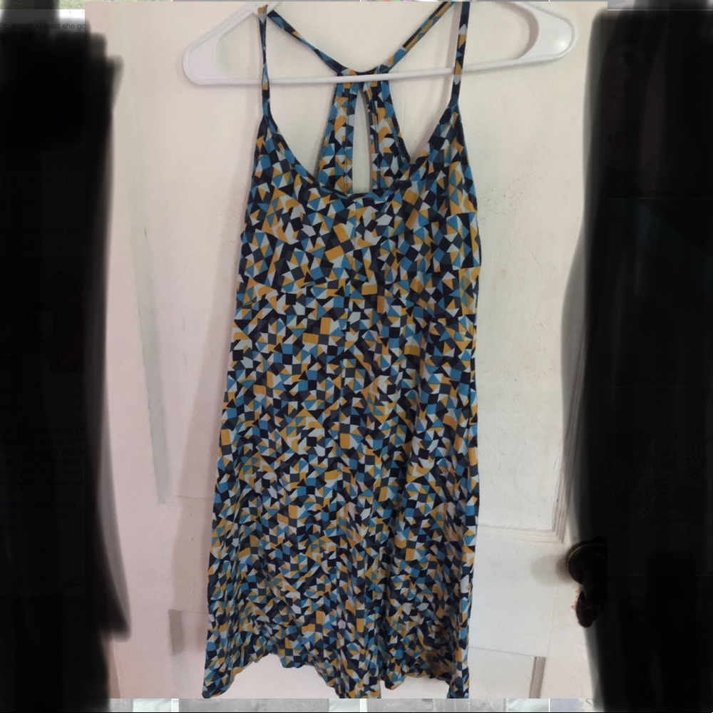 Geometric pattern Patagonia dress